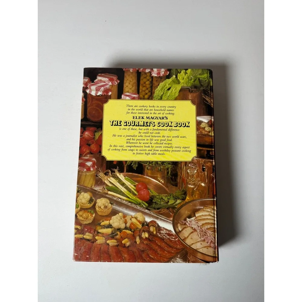 The Gourmets Cook Book‎ Hungarian Cuisine Elek Magyar Hardcover